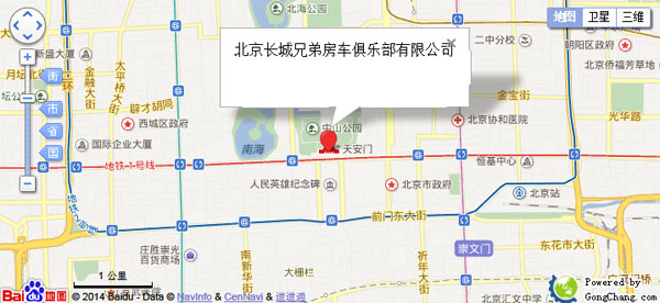 房车生活,北京长城兄弟房车俱乐部有限公司-地图