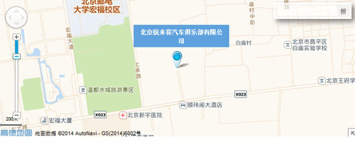 北京锐来客汽车俱乐部有限公司-地图