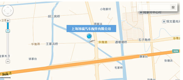上海祎瑞汽车配件有限公司-地图